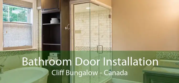 Bathroom Door Installation Cliff Bungalow - Canada