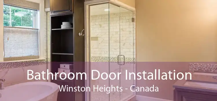 Bathroom Door Installation Winston Heights - Canada
