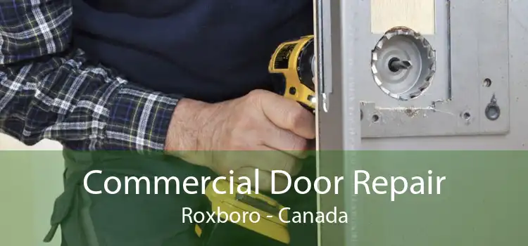 Commercial Door Repair Roxboro - Canada