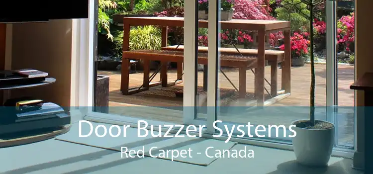Door Buzzer Systems Red Carpet - Canada