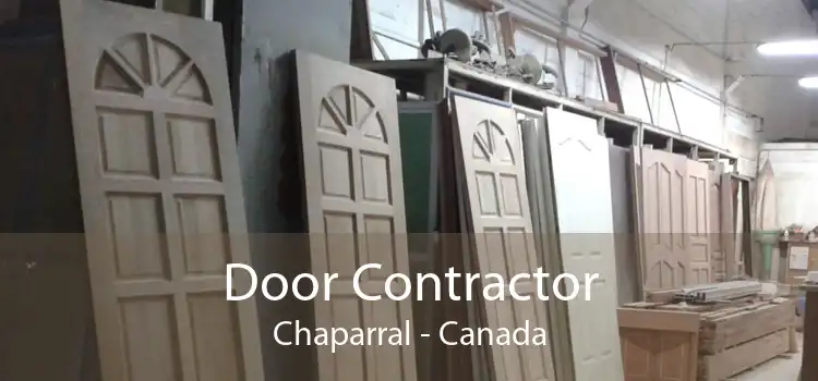 Door Contractor Chaparral - Canada