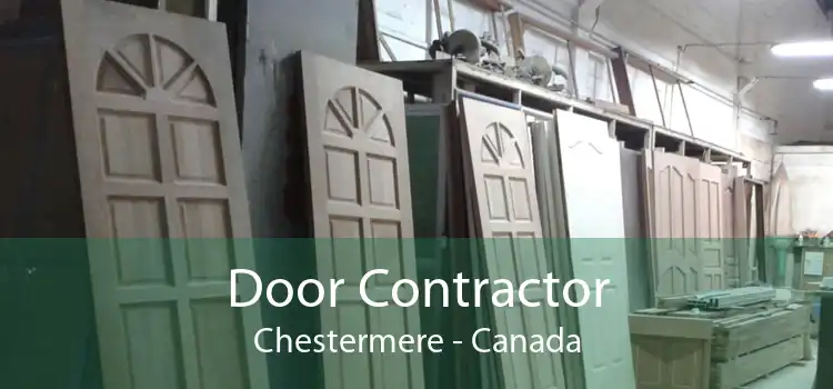 Door Contractor Chestermere - Canada