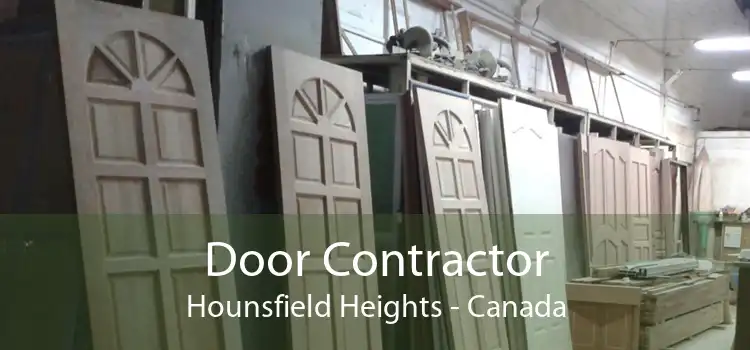Door Contractor Hounsfield Heights - Canada