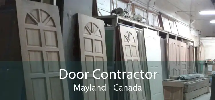 Door Contractor Mayland - Canada
