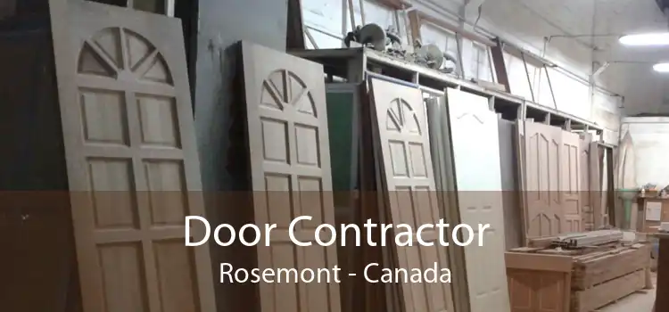 Door Contractor Rosemont - Canada