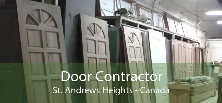 Door Contractor St. Andrews Heights - Canada