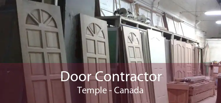 Door Contractor Temple - Canada