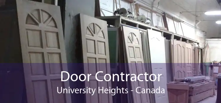 Door Contractor University Heights - Canada