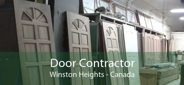 Door Contractor Winston Heights - Canada