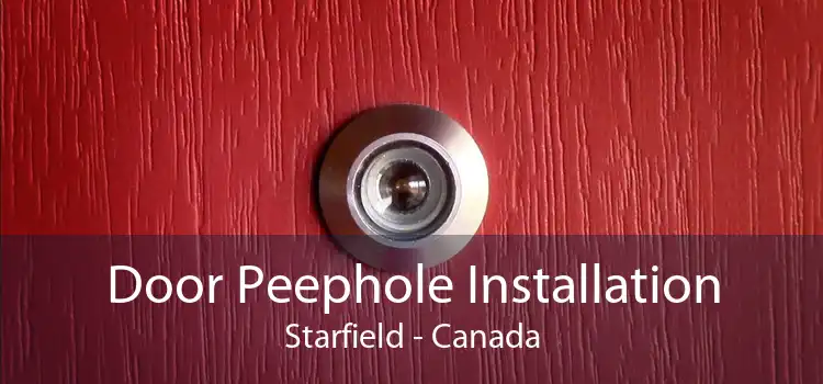 Door Peephole Installation Starfield - Canada