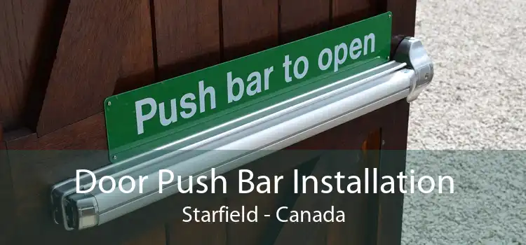 Door Push Bar Installation Starfield - Canada