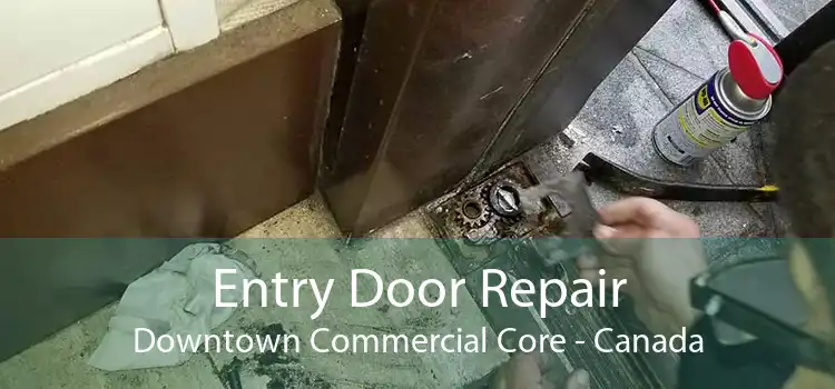 Entry Door Repair Downtown Commercial Core - Canada