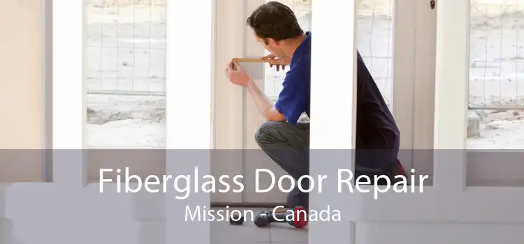 Fiberglass Door Repair Mission - Canada