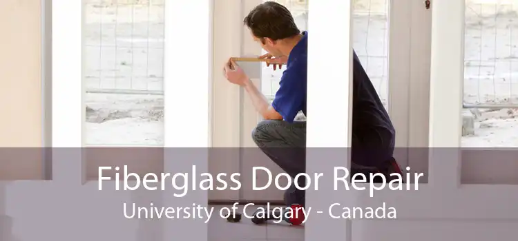 Fiberglass Door Repair University of Calgary - Canada