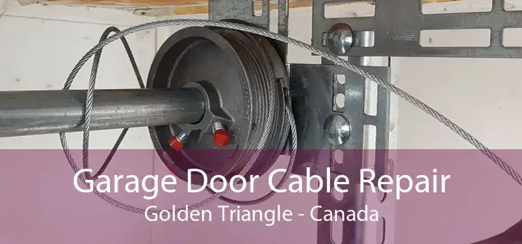 Garage Door Cable Repair Golden Triangle - Canada