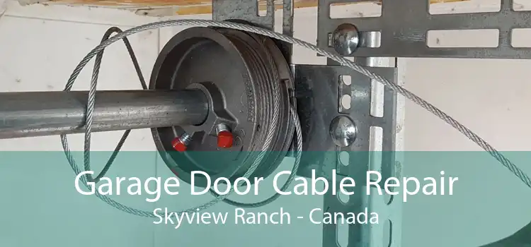 Garage Door Cable Repair Skyview Ranch - Canada