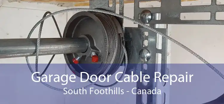 Garage Door Cable Repair South Foothills - Canada