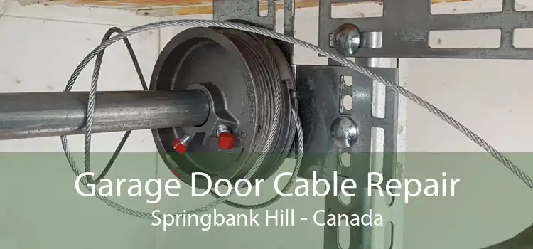 Garage Door Cable Repair Springbank Hill - Canada