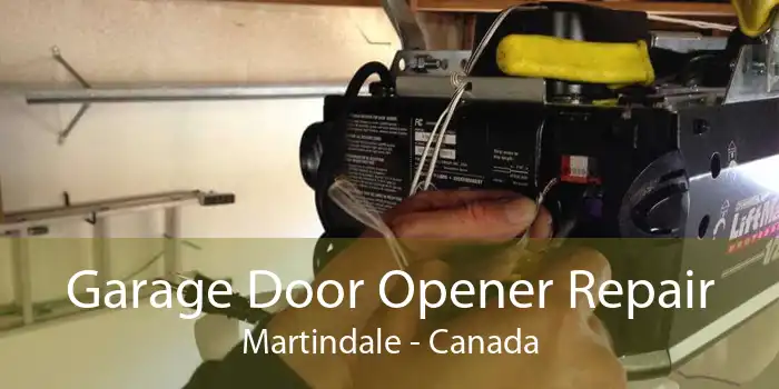 Garage Door Opener Repair Martindale - Canada