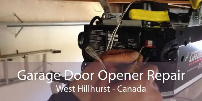 Garage Door Opener Repair West Hillhurst - Canada