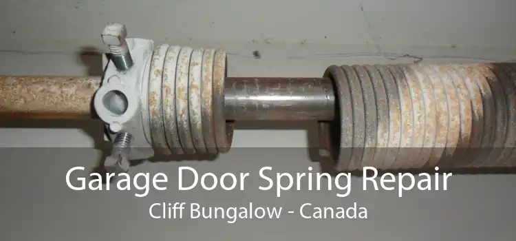 Garage Door Spring Repair Cliff Bungalow - Canada
