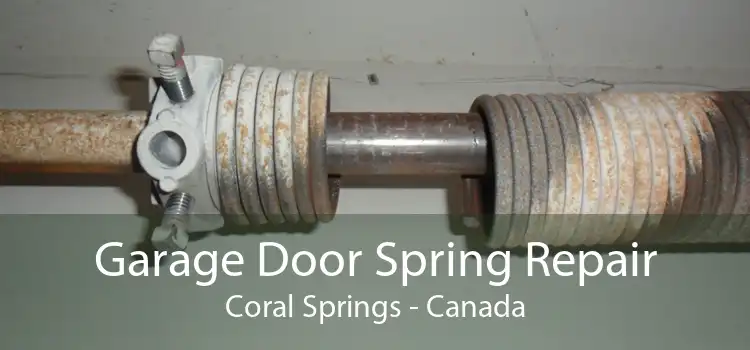 Garage Door Spring Repair Coral Springs - Canada