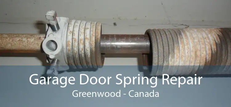 Garage Door Spring Repair Greenwood - Canada