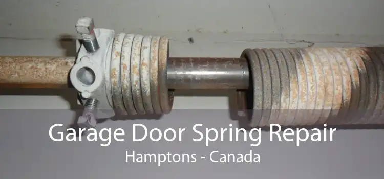 Garage Door Spring Repair Hamptons - Canada