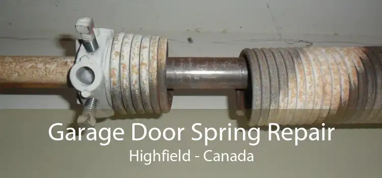 Garage Door Spring Repair Highfield - Canada