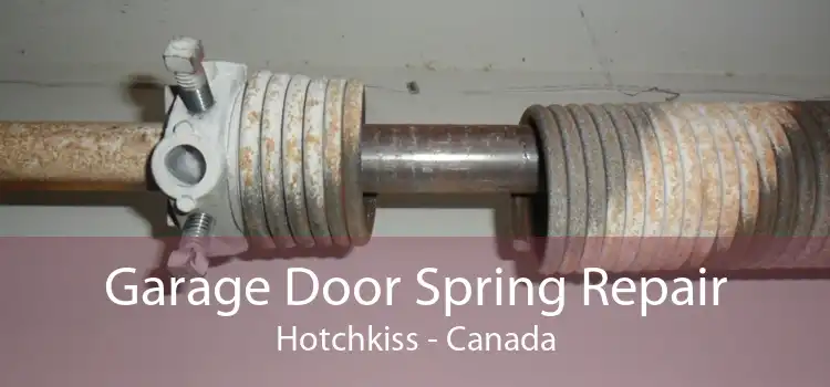 Garage Door Spring Repair Hotchkiss - Canada