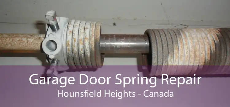 Garage Door Spring Repair Hounsfield Heights - Canada