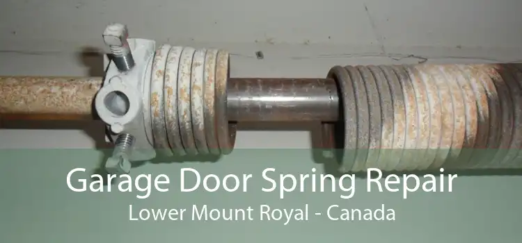 Garage Door Spring Repair Lower Mount Royal - Canada