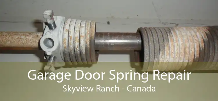 Garage Door Spring Repair Skyview Ranch - Canada