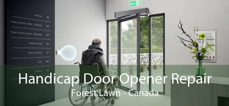 Handicap Door Opener Repair Forest Lawn - Canada
