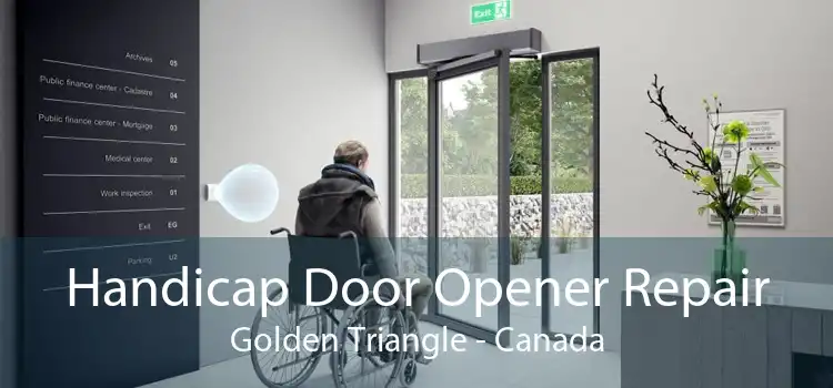 Handicap Door Opener Repair Golden Triangle - Canada