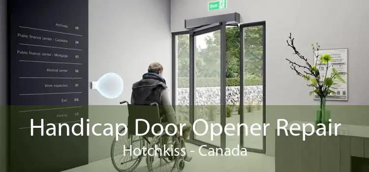 Handicap Door Opener Repair Hotchkiss - Canada