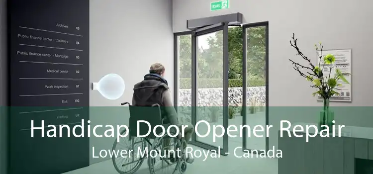 Handicap Door Opener Repair Lower Mount Royal - Canada
