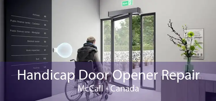 Handicap Door Opener Repair McCall - Canada
