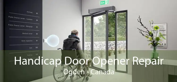 Handicap Door Opener Repair Ogden - Canada