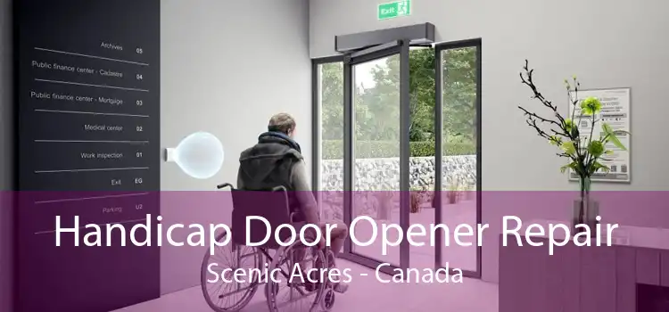 Handicap Door Opener Repair Scenic Acres - Canada