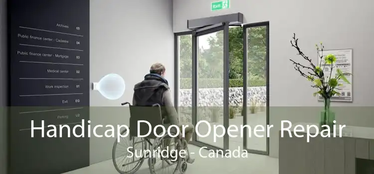 Handicap Door Opener Repair Sunridge - Canada