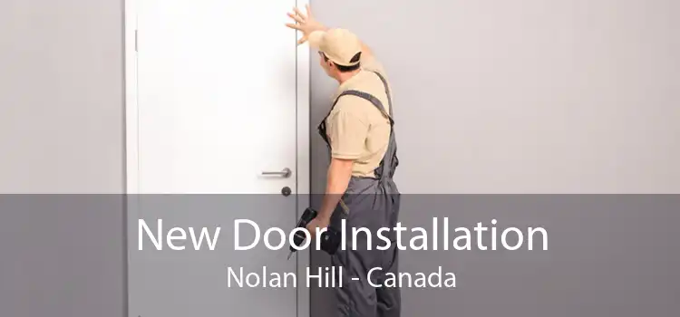 New Door Installation Nolan Hill - Canada