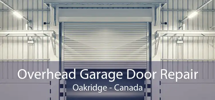 Overhead Garage Door Repair Oakridge - Canada
