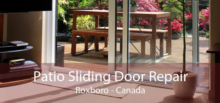 Patio Sliding Door Repair Roxboro - Canada