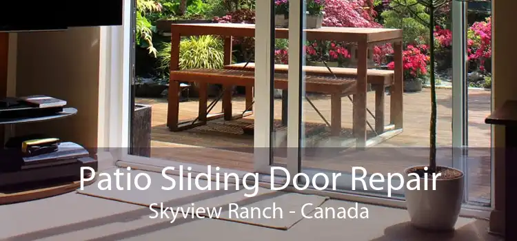 Patio Sliding Door Repair Skyview Ranch - Canada