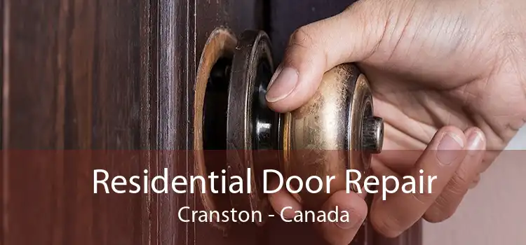 Residential Door Repair Cranston - Canada