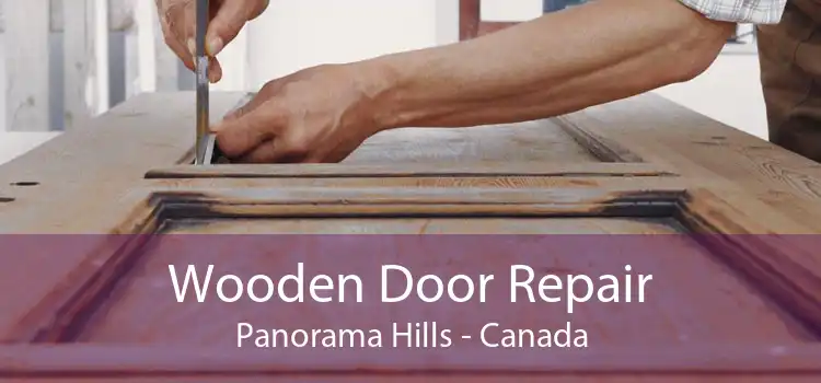 Wooden Door Repair Panorama Hills - Canada