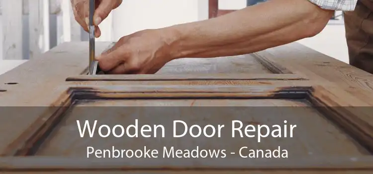 Wooden Door Repair Penbrooke Meadows - Canada