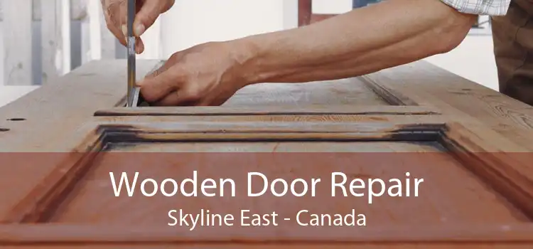 Wooden Door Repair Skyline East - Canada